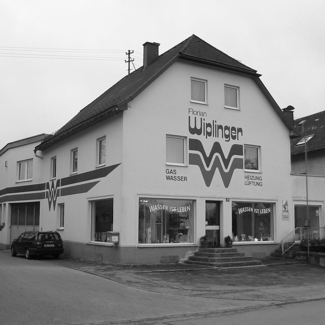 Wiplinger Firmengebäude Haslach 1975